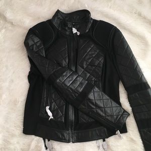 Blanc Noir Leather Jacket